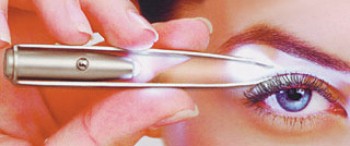 Пинцет с подсветкой в подарок к эпиляторам Philips