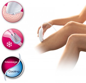 «Массаж и охлаждение» – комфортная система эпиляции от Braun