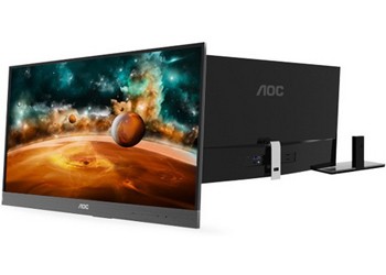 AOC представила 27-дюймовый монитор i2757fh с ультратонкой рамкой