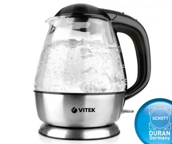 Технология Schott Duran Glass – экологически чистые стеклянные электрочайники Vitek