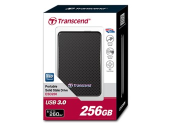 Новинка от Transcend: портативный твердотельный накопитель ESD200