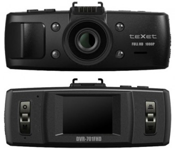 Автомобильный видеорегистратор teXet DVR-701FHD