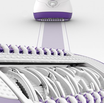 Технология MicroGrip в эпиляторах Braun Silk-epil 9