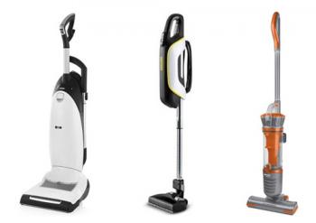 Лучшие вертикальные пылесосы с питанием от сети 2018